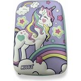 Mikasso 3D Eva Kabartmalı Kalem Kutusu Kız Çocuk Figürlü Kalemlik Makyaj Çantası Unicorn Kedi Cat Milkshake - Çok Renkli