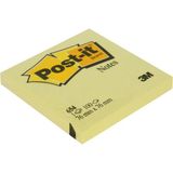 Mikasso 3m 654 Yapışkanlı Not Kağıdı 76 x 76 mm 100 Yaprak - Sarı Yapışkanlı Not Kağıdı - Çok Renkli