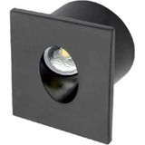 Mikasso 3W Ledli Koridor Armatürü Siyah Kasa (Beyaz) Cat CT-5179SB - Çok Renkli