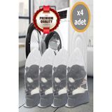 Mikasso 4 Adet Lüx Çamaşır Yıkama Filesi Ipli Çamaşır Bebek Yıkama Torbası 35X45