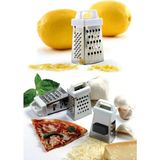 Mikasso 4 Adet Mıknatıslı Mini Sarımsak Rendesi Küçük Rende-Dekoratif Mıknatıs Yapıştırmalı Çelik