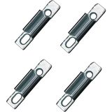 Mikasso 4 Adet Pimapen Pvc Sürme Kapı-Pencere Ispanyolet Karşılığı- Sürgü Kapı-Pencere Kilitleme(Çift Kanat) - Çok Renkli
