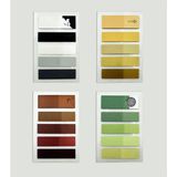 Mikasso 4 Adet Şeffaf Renkli Postit Post-It Post It. Kitap Ayracı Ayraç Postit Sticker Not Kağıdı 400 Yaprak - Çok Renkli