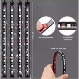 Mikasso 4 Parçalı Uzaktan Kumandalı Ayak Altı Araç Içi 48 LED Çok Renkli Araba LED
