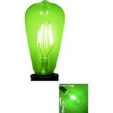 Mikasso 4 W Yeşil Işık 4 Flamanlı Rustik E27 Duy LED Ampül Renkli 1 Adet