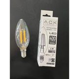 Mikasso 4 Watt 3000 Kelvin Günışığı 400 Lümen E-14 Düz Buji Rustik LED Ampul - Çok Renkli
