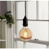 Mikasso 4 Watt Dekoratif Glop Rustik LED Ampul Aydınlatma Bal Camlı 2700K Günışığı E-27 Duylu Sarı