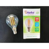 Mikasso 4 Watt E-14 Duylu Günışığı 2700 Kelvin 350 Lümen G45 Top LED Ampül - Çok Renkli
