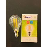 Mikasso 4 Watt E14 Duylu Şeffaf Camlı Dimmerli G45 Modeli 310 Lümen 2700 Kelvin Günışığı LED Rustik Ampul - Çok Renkli