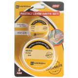 Mikasso 4140 Pastalı Lehim Havye Seti Lehim Pastası + Lehim Teli