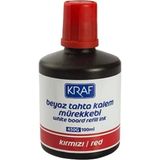 Mikasso 450G Beyaz Tahta Kalem Mürekkebi Kırmızı 100ML. Tahta Kalem Mürekkebi - Çok Renkli