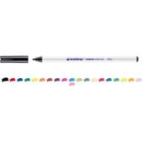 Mikasso 4600 Kumaş Boyama Kalemi 1.0mm Siyah Siyah - Çok Renkli