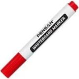 Mikasso 4800-1 Yuvarlak Uç Beyaz Tahta Kalemi Kırmızı Renkli Tebeşir Kırmızı - Çok Renkli