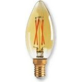 Mikasso 4W Amber Rustik Buji Ampul E14 Beyaz