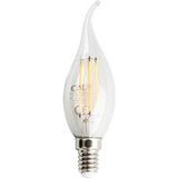 Mikasso 4W LED Filament Kıvrık Buji Ampul Günışığı E14 CT-4062G - Çok Renkli