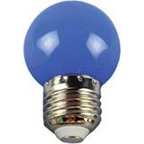 Mikasso 5 Adet Mavi Top LED Gece Lambası Ampulü Işık