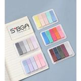 Mikasso 5 Adet Şeffaf Renkli Postit Post-It Post It. Kitap Ayracı Ayraç Plastik Postit Sticker Not Kağıdı Ya - Çok Renkli