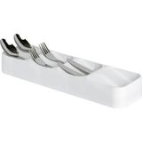 Mikasso 5 Bölmeli Çekmece Içi Kaşıklık 39X11X5 cm Plastik Gri