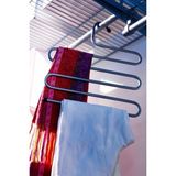 Mikasso 5 Katlı Metal Pantolon ve Eşarp Askısı Metal