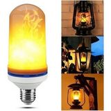Mikasso 5 Watt Alev Efektli Ampul - Alevli Ampul- Alevli Lamba Ateş Ampul Beyaz