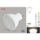 Mikasso 5 Watt LED Ampul (GU10) Gün Işığı Beyaz
