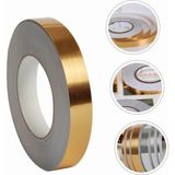Mikasso 50 Metre Dekoratif Banyo Mutfak Fayans Arası Derz Şerit Bant Gold Renk 1 cm Gold