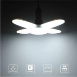 Mikasso 50 Watt - 5.000 Lumen 4 Kollu Katlanır Pervane LED Ampül-Tasarruflu(Dönmez!) - Çok Renkli