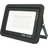 Mikasso 50 Watt Smd LED Projektör - Slım Kasa Beyaz Işık LED Aydınlatma 50W-BYZ-SMD-FRS-LED-PRJ Beyaz - Çok Renkli