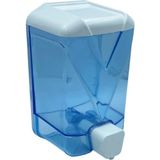 Mikasso 500 ml Şeffaf Köpük Sabunluk – Duvara Monte Plastik Beyaz - Çok Renkli