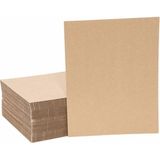 Mikasso 50X70 cm Ince (3mm) Oluklu Mukavva Kartonu 10 Adet Kraft 50 x 70 cm