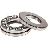 Mikasso 51107 Rulman 35X52X12 mm Eksenel Bilyalı Rulman Büte Rulman Çelik