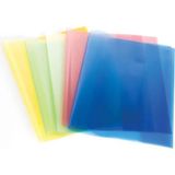 Mikasso 59164-10 Hazır Kaplık Defter Kabı 10 Lu (1 Paket 10 Adet) Kırmızı Renk Karton Düz Çizgili Orta Boy T - Çok Renkli