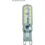 Mikasso 5W = 40W Eşdeğer 3000 Kelvin Gün Işığı Sarı Işık Şeffaf G9 Duylu 380 Lümen A Enerji LED Kapsul Ampul
