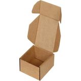 Mikasso 5X5X4CM Kutu - 0,05 Desi - Kraft - [50 Adet] - Kahverengi Kahverengi 5 x 5 x 4