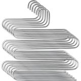 Mikasso 6 Adet Metal Pantolon Eşarp Askısı 5 Katlı 6 Adet Askı Metal Çok Renkli Tr