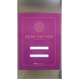 Mikasso 6 Ders Alttan Yoklamalı Kuşe Ders Defteri Bordo Iea Karton Düz Çizgili Büyük Boy Lacivert Okul Defte - Çok Renkli