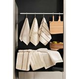 Mikasso 6 Lı Luna Naturel Mutfak Havlu Seti Pamuklu 30X50 cm Bej Pamuk Setli Ürün Bej - Çok Renkli