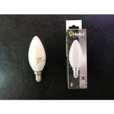 Mikasso 6 Watt 575 Lümen Soft Camlı 3000 Kelvin Düz Buji LED Ampül ERD-237 - Çok Renkli