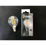 Mikasso 6 Watt E14 Duylu 3000 Kelvin Günışığı 690 Lümen G45 Rustik Top Ampül - Çok Renkli