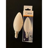 Mikasso 6 Watt E14 Duylu 575 Lümen Soft Camlı 3000 Kelvin Günışığı Buji LED Ampul - Çok Renkli