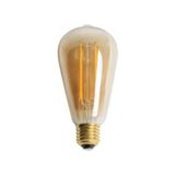 Mikasso 6 Watt Rustik LED Ampul 2700K Amber Rengi CT-4284 - Çok Renkli