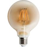 Mikasso 6 Watt Rustik LED G95 Glop Ampul 2700K Amber Rengi CT-4286 - Çok Renkli