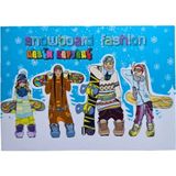 Mikasso 60 Yaprak Resim Defteri Orta Boy 21X29.5 cm Kenarı Cırtlı 1 Adet Karton Düz Çizgisiz Orta Boy Beyaz - Çok Renkli