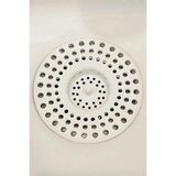 Mikasso 6lı Beyaz Mutfak Evye Banyo Lavabo Süzgeci Plastik Küvet ve Lavabo Süzgeç Plastik
