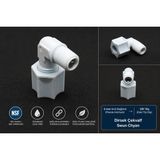 Mikasso 6mm Jako x 1-8 Diş Dirsek Çekvalf Swunchyan Filtre Dirsek - Çok Renkli