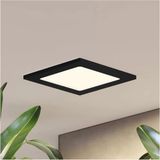 Mikasso 6W 3000K Sarı Işık Siyah Kasa Sıva Altı Kare LED Spot MX-1030 - Çok Renkli