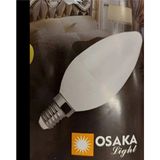 Mikasso 6W = 50W Eşdeğer 4000 Kelvin Ilık Beyaz LED Mum Ampul 540 Lümen A+ Enerji Tüketimi