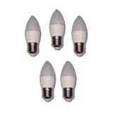 Mikasso 6W Led Ampul E-27 Duylu Beyaz Işık 5 Adet - Led Ampul - E27 - Beyaz Işık - 6 Watt - Beyaz