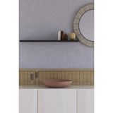 Mikasso 70 cm Mat Siyah Mdf Uçan Duvar Rafı Gizli Bağlantı Kitaplık Siyah Mdf - Çok Renkli