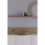 Mikasso 70 cm Safir Meşe Mdf Uçan Duvar Rafı Gizli Bağlantı Kitaplık Kahverengi Mdf - Çok Renkli